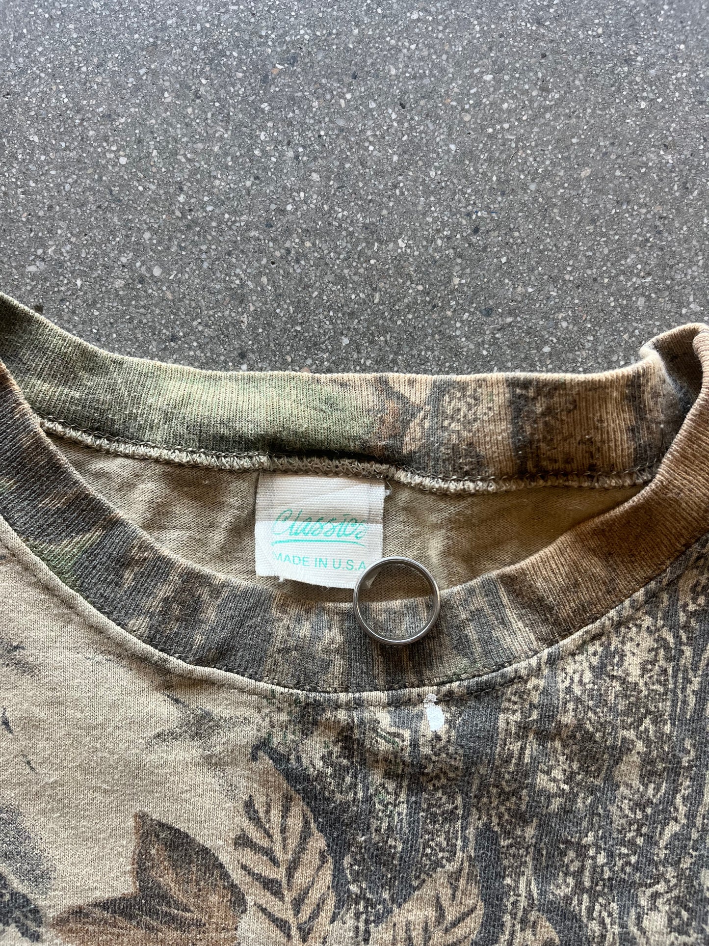 90’S REALTREE CAMO TEE - BOXY L