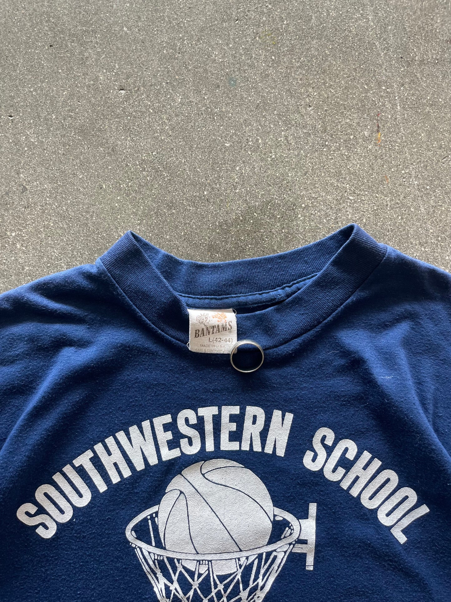 80’S “SOUTHWESTERN BASKETBALL” CONVERSE TEE - M