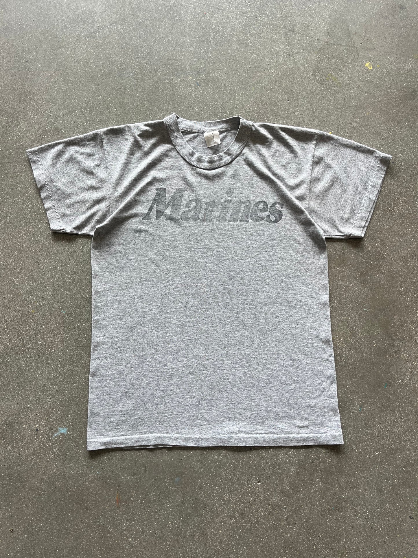 80’S FADED “MARINES” TEE - M