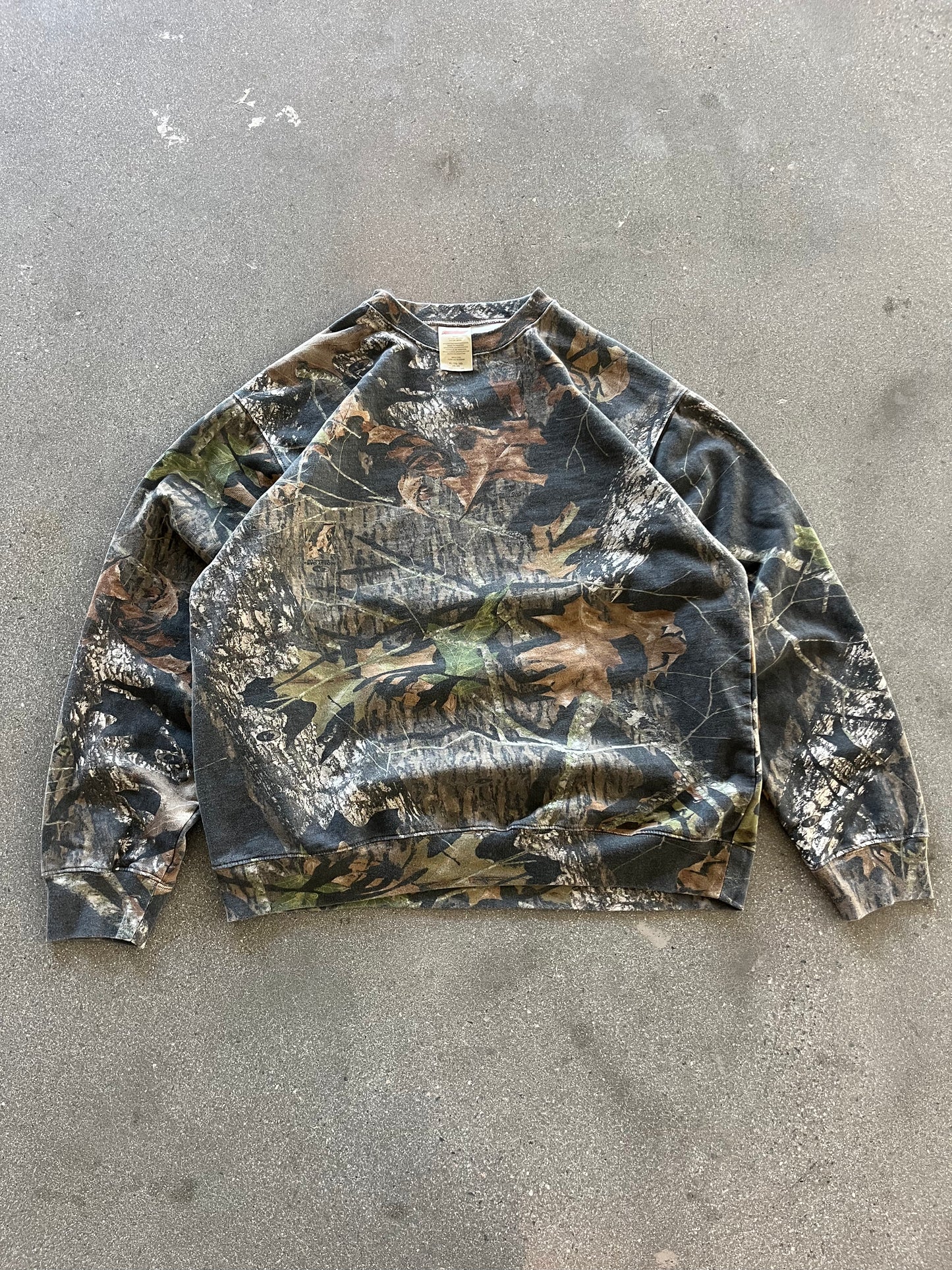 90’S REALTREE CAMO CREWNECK - BOXY L/XL