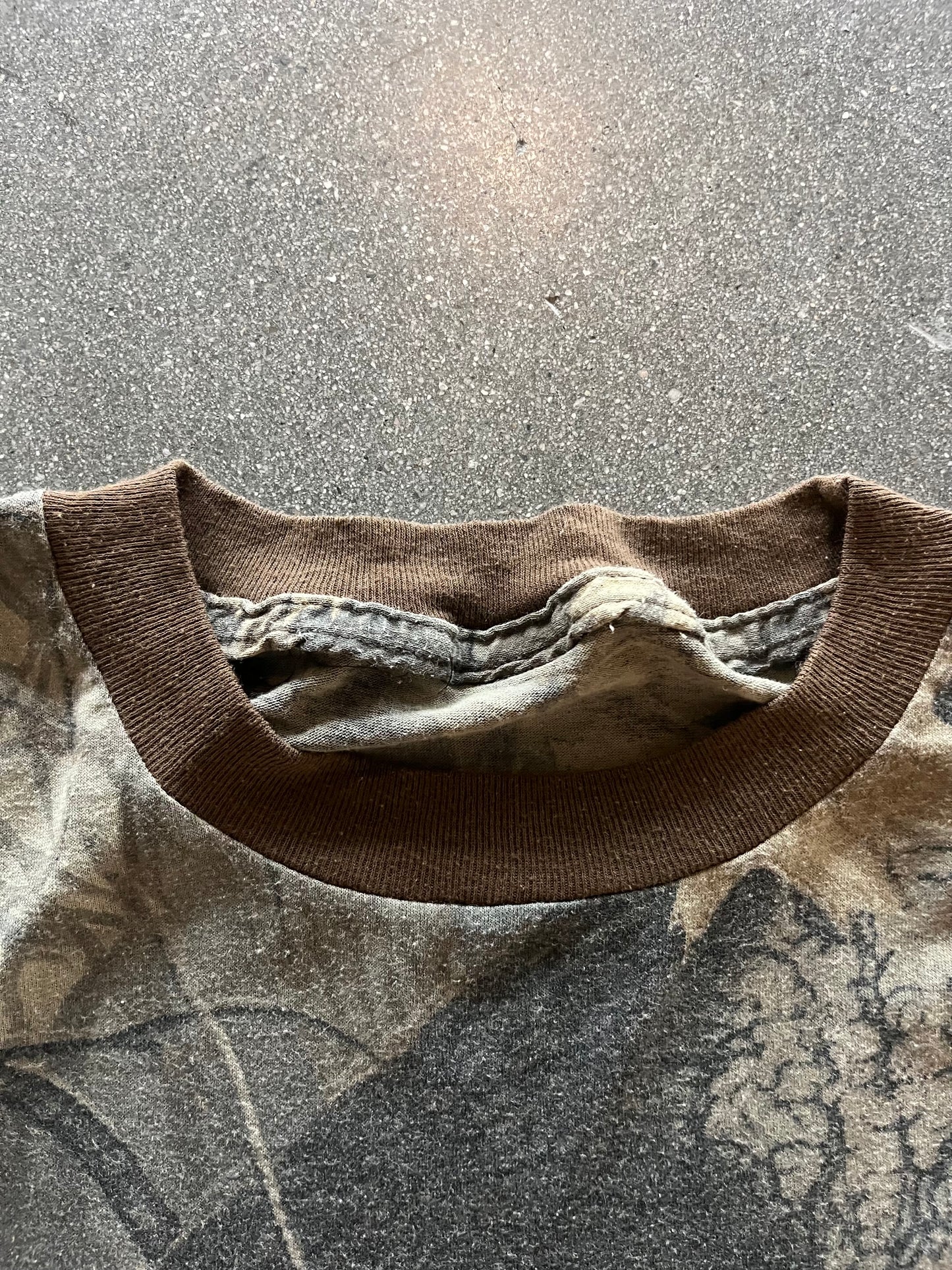 90’S REALTREE CAMO POCKET TEE - BOXY L