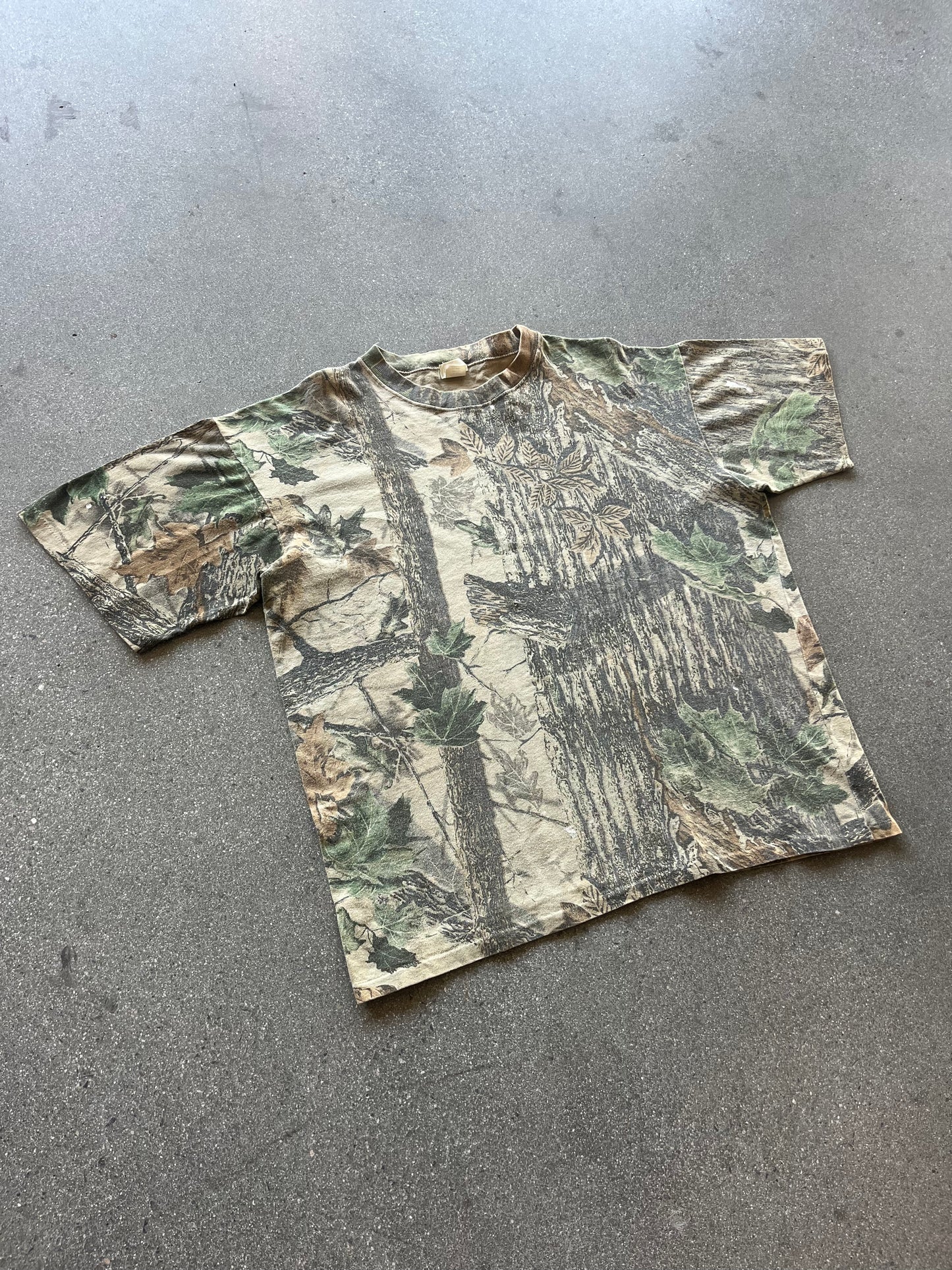 90’S REALTREE CAMO TEE - BOXY L