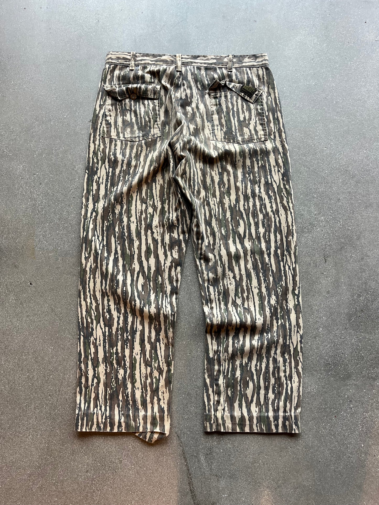 90’S REALTREE CAMO FATIGUE PANTS - 34