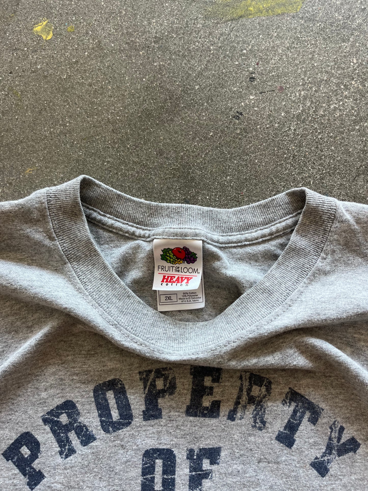 2000’S “PROPERTY OF JESUS” TEE - XL