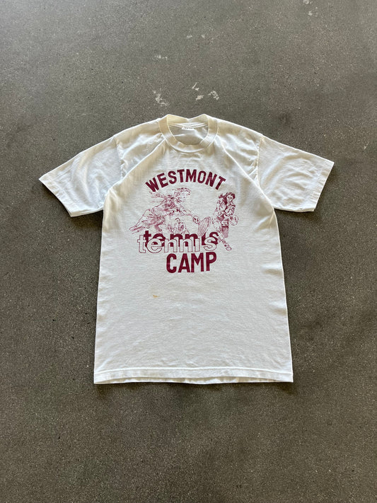 80’S “WESTMONT TENNIS CAMP” TEE - S/M