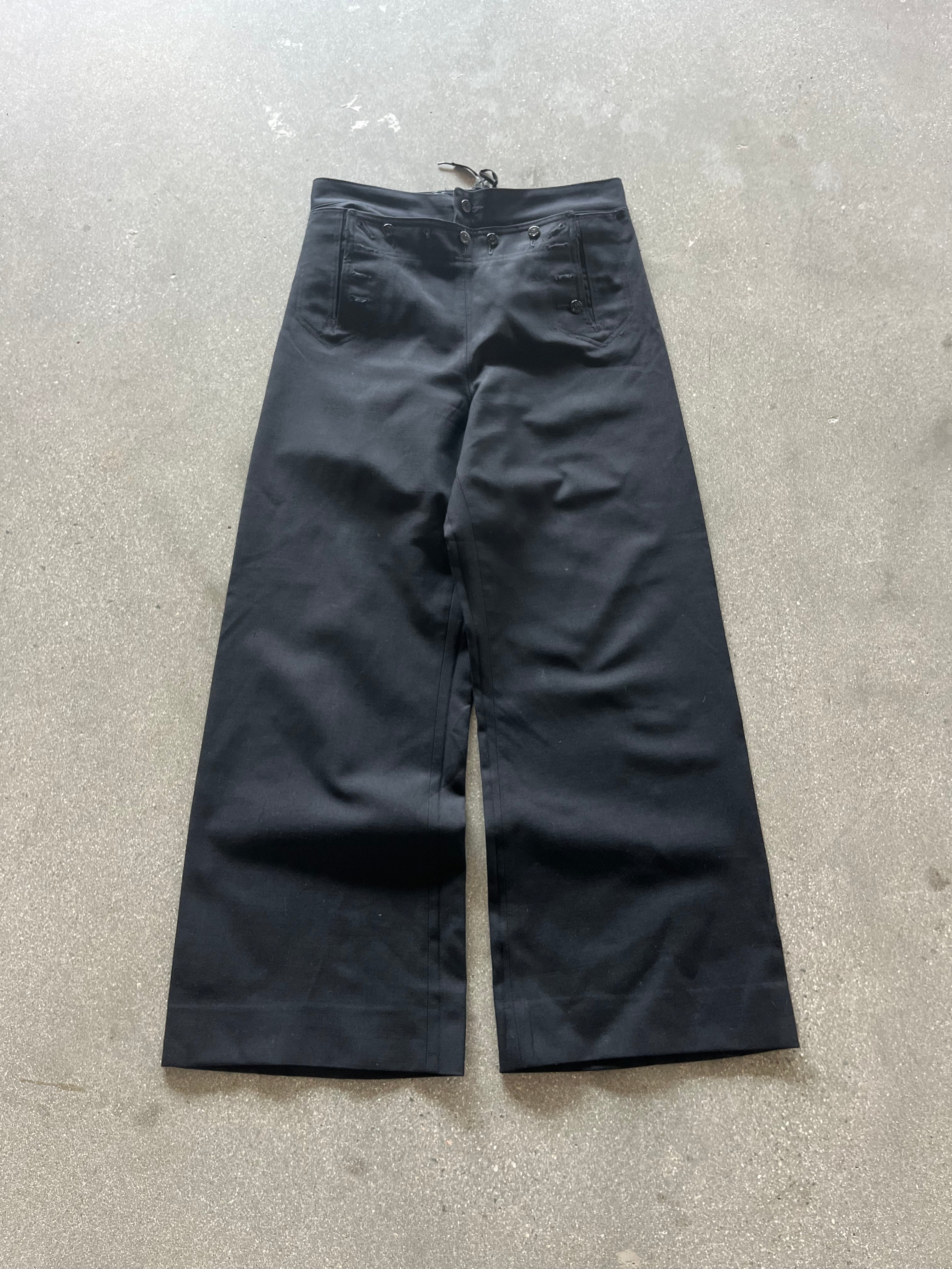 US Navy Wool Sailor Pants - 1960's Vintage