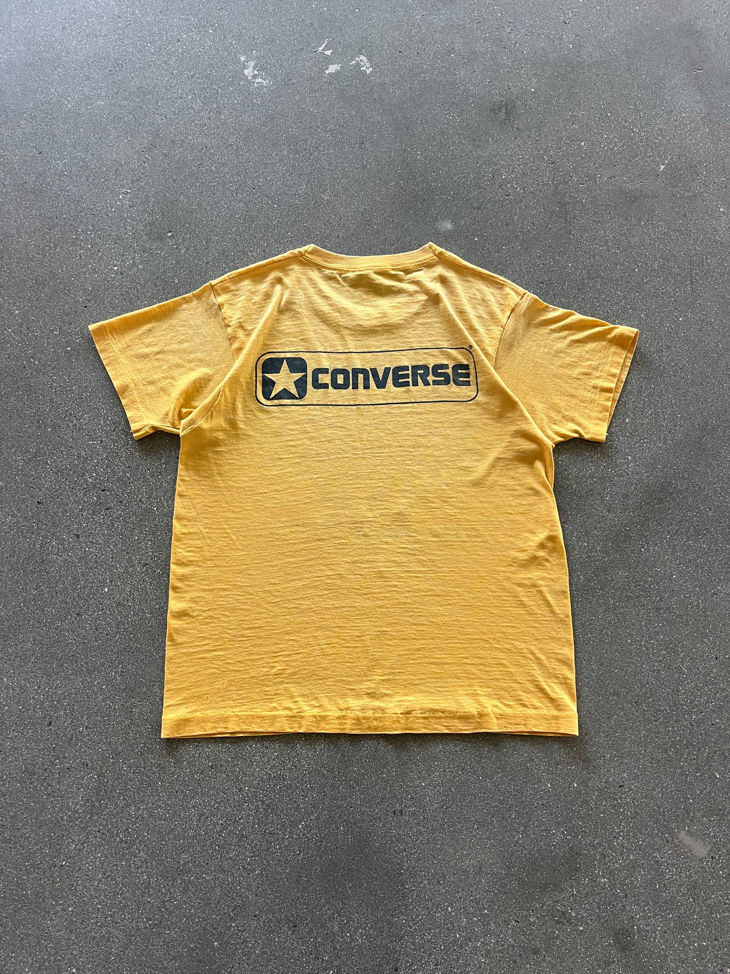 80’S “GA-TECH BASKETBALL” CONVERSE TEE - M