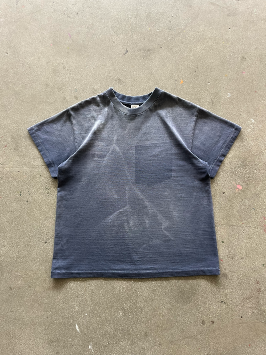 BLUE GHOST POCKET TEE