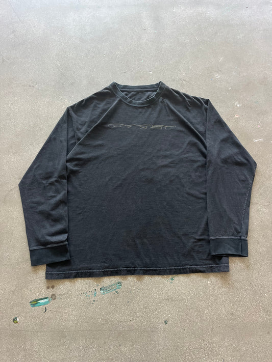 2000’S BLACK OAKLEY LONGSLEEVE - BOXY XL