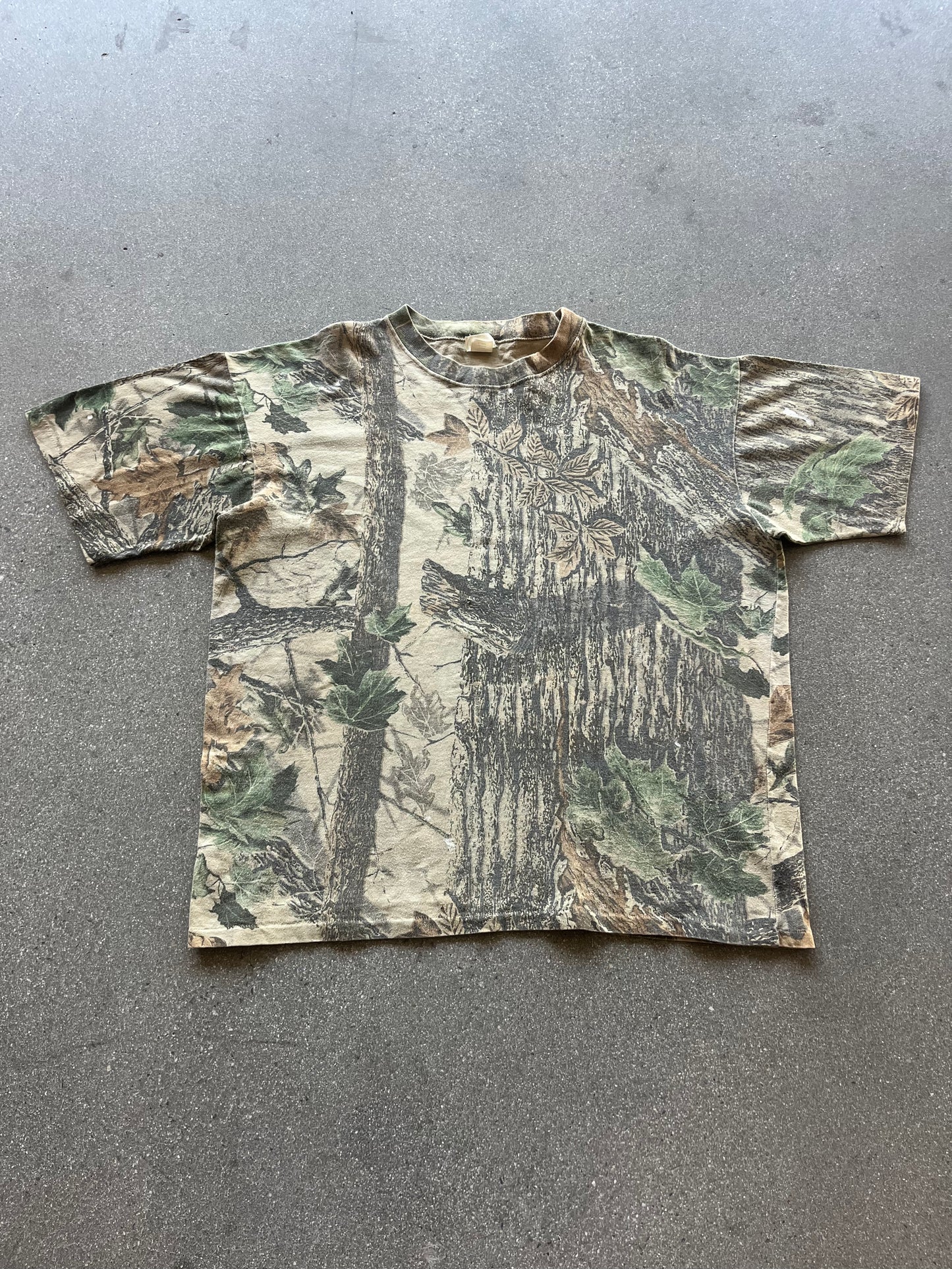 90’S REALTREE CAMO TEE - BOXY L