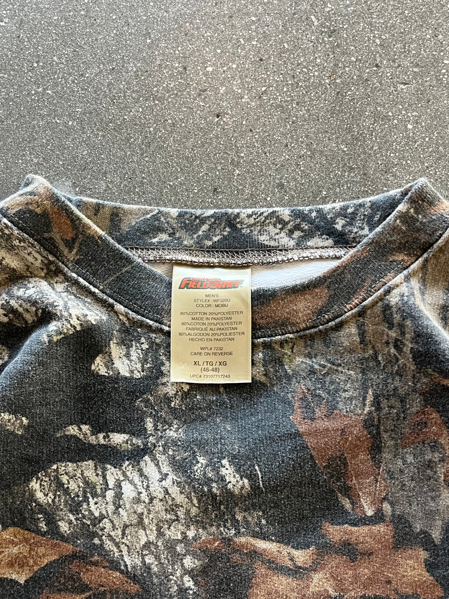 90’S REALTREE CAMO CREWNECK - BOXY L/XL