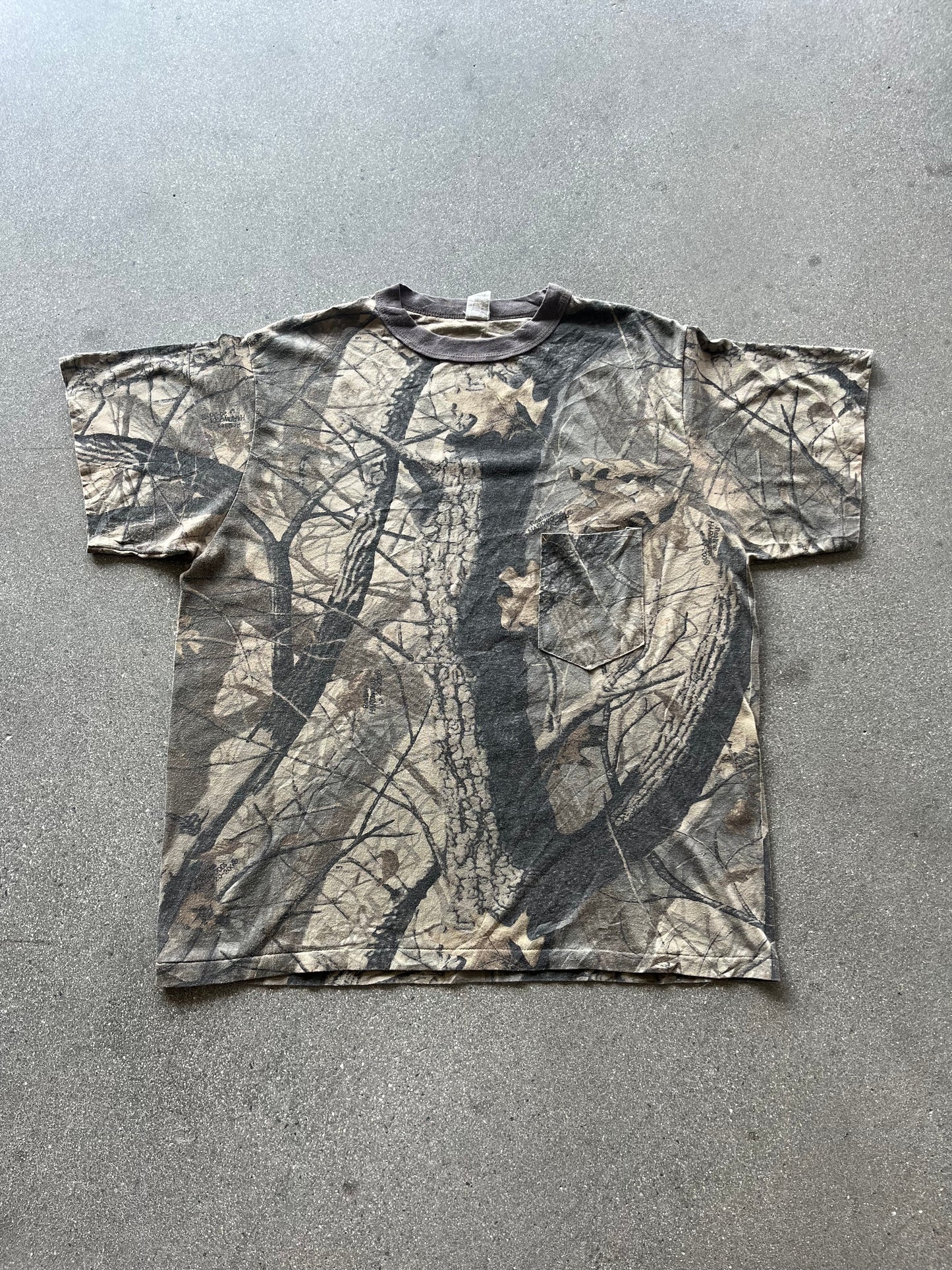 90’S REALTREE CAMO TEE - BOXY L