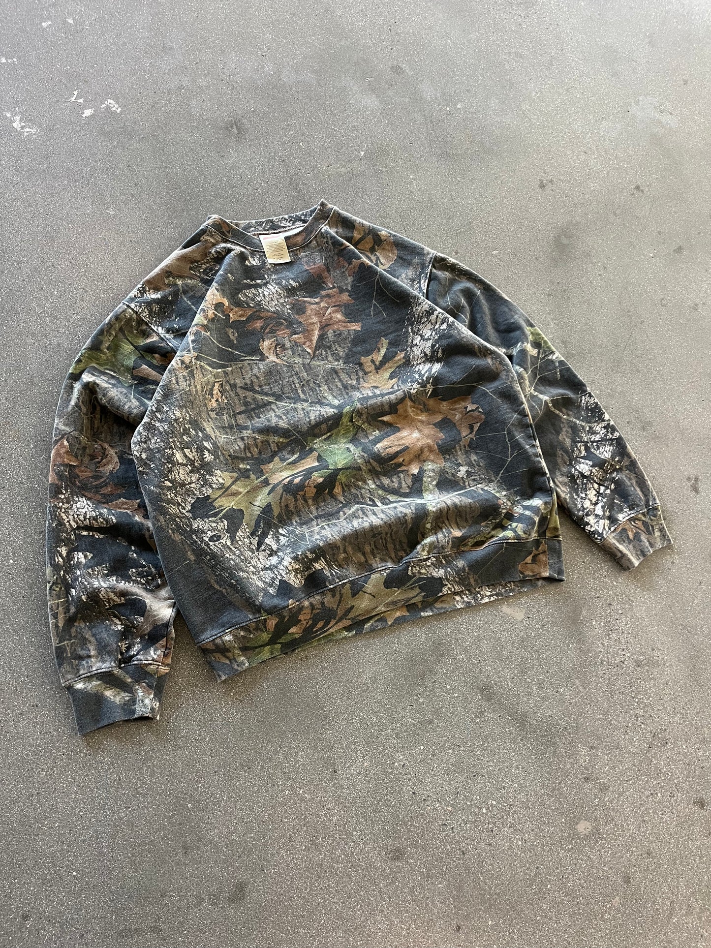 90’S REALTREE CAMO CREWNECK - BOXY L/XL